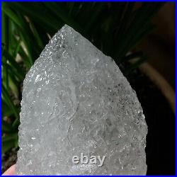 1.64LB Big Amazing Nirvana Quartz RARE Green Ghost Interference Quartz Point