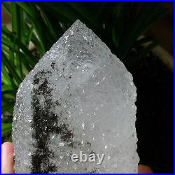 1.64LB Big Amazing Nirvana Quartz RARE Green Ghost Interference Quartz Point