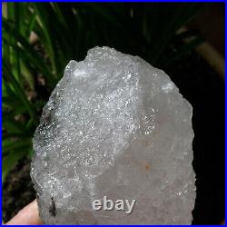 1.64LB Big Amazing Nirvana Quartz RARE Green Ghost Interference Quartz Point