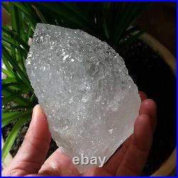 1.64LB Big Amazing Nirvana Quartz RARE Green Ghost Interference Quartz Point