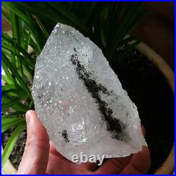 1.64LB Big Amazing Nirvana Quartz RARE Green Ghost Interference Quartz Point