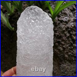 1.7LB 7in Big Amazing Nirvana Quartz Rare Long Interference Quartz Crystal Point