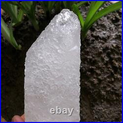 1.7LB 7in Big Amazing Nirvana Quartz Rare Long Interference Quartz Crystal Point