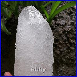 1.7LB 7in Big Amazing Nirvana Quartz Rare Long Interference Quartz Crystal Point