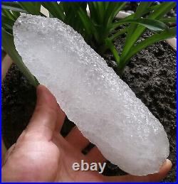 1.7LB 7in Big Amazing Nirvana Quartz Rare Long Interference Quartz Crystal Point