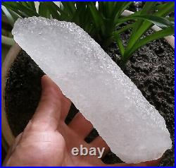 1.7LB 7in Big Amazing Nirvana Quartz Rare Long Interference Quartz Crystal Point