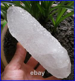 1.7LB 7in Big Amazing Nirvana Quartz Rare Long Interference Quartz Crystal Point