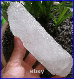 1.7LB 7in Big Amazing Nirvana Quartz Rare Long Interference Quartz Crystal Point