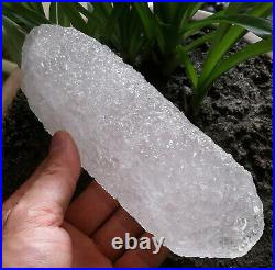 1.7LB 7in Big Amazing Nirvana Quartz Rare Long Interference Quartz Crystal Point