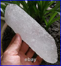 1.7LB 7in Big Amazing Nirvana Quartz Rare Long Interference Quartz Crystal Point