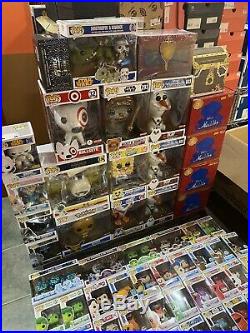 130+ STEAL BIG COLLECTION Pop Funko Lot Exclusive, Rare, Vaulted, Common