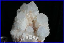 15.8LB RARE SKELETAL BIG QUARTZ CRYSTAL CLUSTER POINTS With Baby Points Around