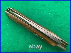 1902-1932? SCHATT & MORGAN RARE Big SWELL END BeaUTiful BONE vintage KNIFE