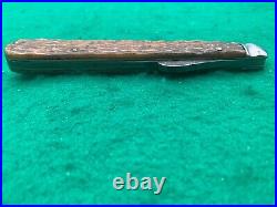 1922-1932 QUEEN CITY BONE BIG 5-1/2 LOCKBACK SUPER rare KNIFE