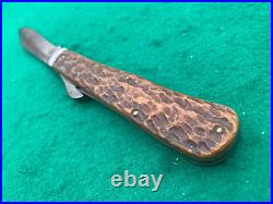 1922-1932 QUEEN CITY BONE BIG 5-1/2 LOCKBACK SUPER rare KNIFE