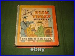 1932 The Adventures of DICK TRACY Detective #707 1st Ever Big Little Book RARE