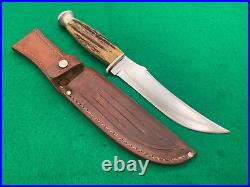 1940-1964 CASE STAG BIG BOWIE HUNTER 10-1/4 Very RARE Vintage Knife