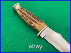 1940-1964 CASE STAG BIG BOWIE HUNTER 10-1/4 Very RARE Vintage Knife