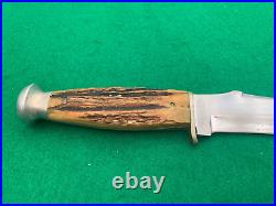 1940-1964 CASE STAG BIG BOWIE HUNTER 10-1/4 Very RARE Vintage Knife