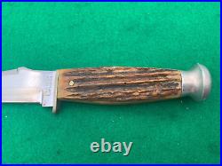 1940-1964 CASE STAG BIG BOWIE HUNTER 10-1/4 Very RARE Vintage Knife