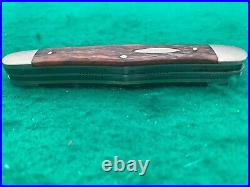 1950's CAMILLUIS nice 3 BLADE BIG BONE SWELL CENTER PATTERN RARE KNIFE