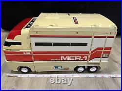 1989 TOMICA MER. 1 Ambulance Rare Factory TOMY Big Car Collection Vehicle Toys