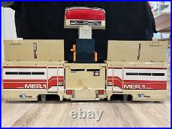 1989 TOMICA MER. 1 Ambulance Rare Factory TOMY Big Car Collection Vehicle Toys