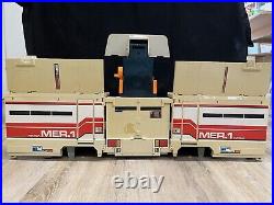 1989 TOMICA MER. 1 Ambulance Rare Factory TOMY Big Car Collection Vehicle Toys