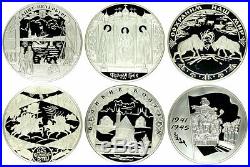 1995-2018 Russia BIG Collection of Rare 1 kilo kg 62 Silver Coins NGC 68-70 RARE