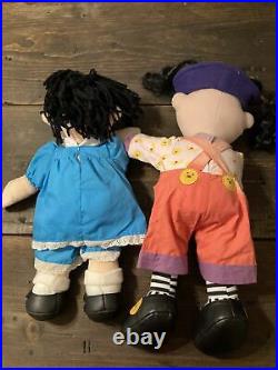 1997 The Big Comfy Couch Loonette Plush Doll Vintage Set Rare Collectible