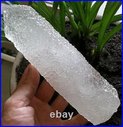 2.03LB 7.6in Amazing Nirvana Quartz Rare Big Long Interference Quartz Point