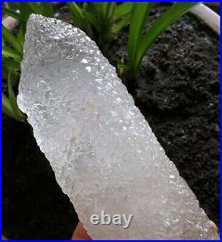 2.03LB 7.6in Amazing Nirvana Quartz Rare Big Long Interference Quartz Point