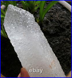 2.03LB 7.6in Amazing Nirvana Quartz Rare Big Long Interference Quartz Point