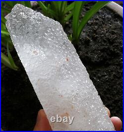 2.03LB 7.6in Amazing Nirvana Quartz Rare Big Long Interference Quartz Point