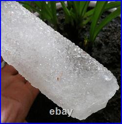 2.03LB 7.6in Amazing Nirvana Quartz Rare Big Long Interference Quartz Point