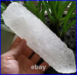 2.03LB 7.6in Amazing Nirvana Quartz Rare Big Long Interference Quartz Point