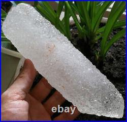 2.03LB 7.6in Amazing Nirvana Quartz Rare Big Long Interference Quartz Point