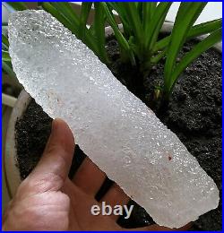 2.03LB 7.6in Amazing Nirvana Quartz Rare Big Long Interference Quartz Point