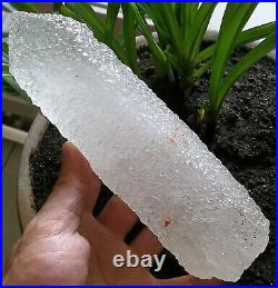 2.03LB 7.6in Amazing Nirvana Quartz Rare Big Long Interference Quartz Point