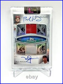 2024 Topps Sterling Paul Goldschmidt Mark McGwire Dual Jersey AUTO /15 Cardinals