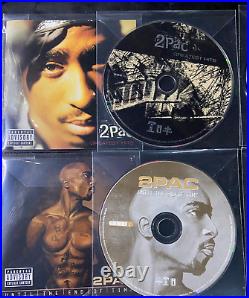 2Pac CD DVD Collection All 2 Disc LPs + Rare Hit'Em Up Single Notorious BIG Ft