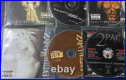 2Pac CD DVD Collection All 2 Disc LPs + Rare Hit'Em Up Single Notorious BIG Ft