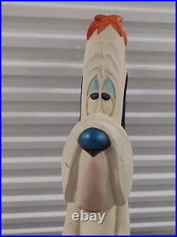 3'1ft Droopy waiter butler big fig life size figurine statue display RARE