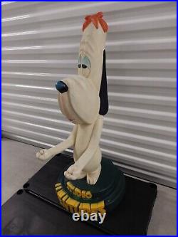 3'1ft Droopy waiter butler big fig life size figurine statue display RARE