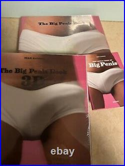 3 Penis Books. Big, Little and 3D very rare collection by Dian Hanson