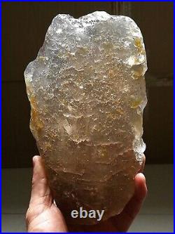 4.31LB Big Record Keeper Himalaya Quartz Natural Yellow Interference Quartz Rare