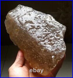 4.31LB Big Record Keeper Himalaya Quartz Natural Yellow Interference Quartz Rare