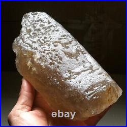 4.31LB Big Record Keeper Himalaya Quartz Natural Yellow Interference Quartz Rare