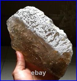 4.31LB Big Record Keeper Himalaya Quartz Natural Yellow Interference Quartz Rare