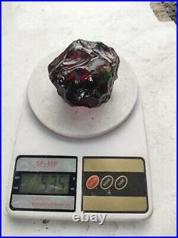 535gr(SP113) Big size rare rainbow raw of Andara Crystal Monatomic Natural Raw